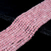 3MM Natural Rose Quartz Gemstone Grade AAA Round Loose Beads 15 inch Full Strand (80016373-P60)