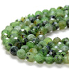 4MM Natural Nephrite Jade Gemstone Grade AA Micro Faceted Round Loose Beads 15 inch Full Strand (80016234-P51)