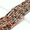 5MM Natural Argentina Rhodochrosite Gemstone Grade A Micro Faceted Round Loose Beads 13 inch Full Strand (80009448-P33)