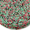 3MM Natural Ruby Zoisite Gemstone Grade AAA Micro Faceted Round Loose Beads 15 inch Full Strand (80016261-P53)