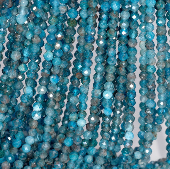 Natural 4mm Faceted Blue Aquamarine Round Gemstone Loose Beads 15Strand AAA Natural 4mm Faceted Blue Aquamarine Round Gemstone Loose Beads 15Strand AAA
