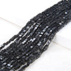 2MM Black Agate Gemstone Nugget Cube Loose Beads 15.5 inch Full Strand (80008881-P13)