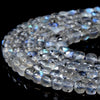 4MM Natural Labradorite Gemstone Grade AA Micro Faceted Square Cube Loose Beads 15 inch Full Strand (80017462-P76)
