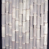 13x4mm Selenite Gemstone Round Tube Loose Beads 15.5 inch Full Strand (80007517-A263)