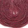 Natural Red Garnet Gemstone Grade AAA Round 2MM 3MM Loose Beads 15 inch Full Strand (P60)