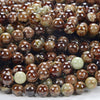Natural Green Garnet Gemstone Grade Round 5MM 6MM 7MM 8MM 9MM 10MM Loose Beads (D269)