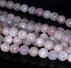 6mm Natural Kunzite Gemstone Grade A Lavender Purple Round Loose Beads 7.5 inch Half Strand (80000828-217)