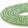 3X2MM Natural Peridot Gemstone Grade AAA Micro Faceted Rondelle Loose Beads 15 inch Full Strand (80016379-P61)