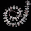 Natural Super Seven Cacoxenite Quartz Gemstone Grade AA Raw Rough Point Loose Beads (D395)