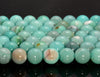 8MM Terra Agate Gemstone Aqua Blue Round Grade Aaa 15.5 Inch Full Strand (80007252-A250)
