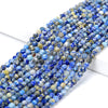 3MM Natural Lapis Gemstone Grade A Micro Faceted Round Loose Beads 15 inch Full Strand (80016815-P65)