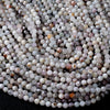 4-5MM Natural Light Pink Kunzite Gemstone Micro Faceted Round Loose Beads 15 inch Full Strand (80009440-P33)