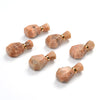 35X18X13MM Natural Sunstone Gemstone Perfume Bottle Pendant Faceted, Essential Oil Bottle Beads 1 Bead (80017223-P70)