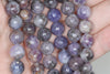 10mm Light Purple Lepidolite Gemstone Grade AB Round Loose Beads 16 inch Full Strand (90188462-653)