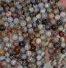 6MM Moss Agate Gemston Brown Round 6MM Loose Beads 15.5 inch Full Strand (90183529-788)