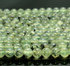 6mm Green Prehnite Gemstone Grade A Round Loose Beads 15.5 Inch Full Strand (80007375-A258)